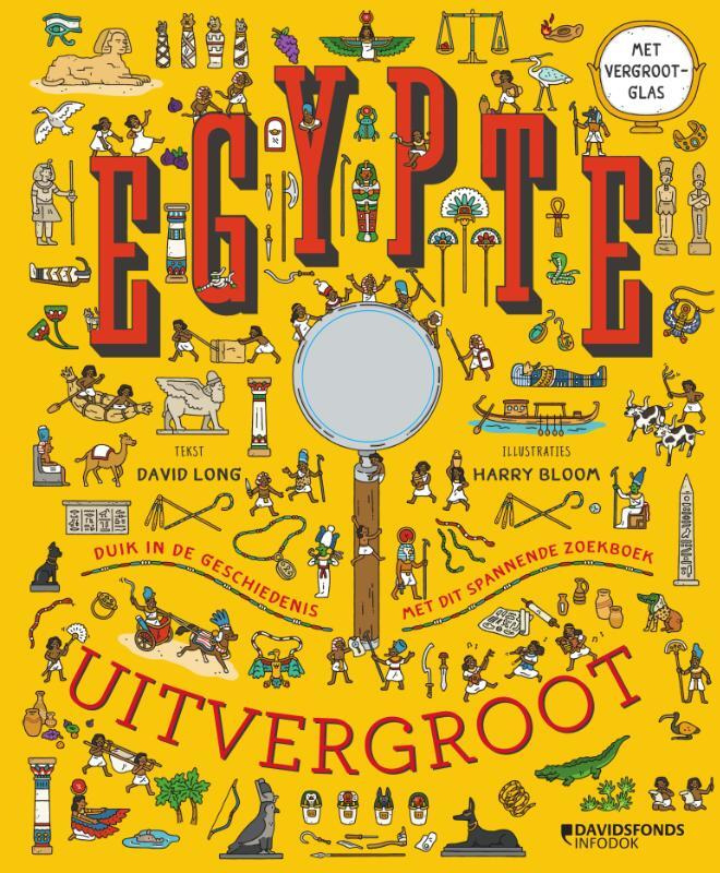 Omslag van boek: Egypte uitvergroot