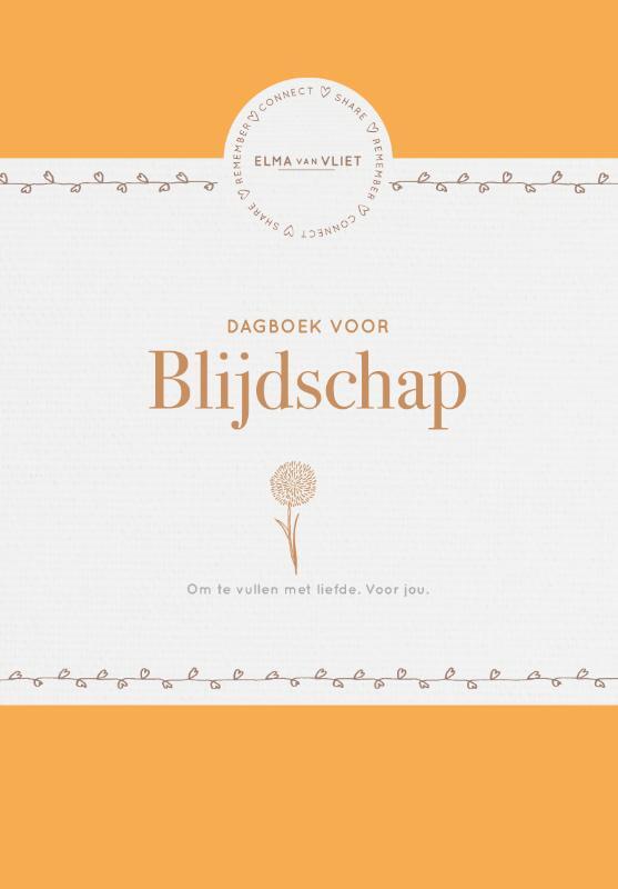 Omslag van boek: Dagboek voor blijdschap