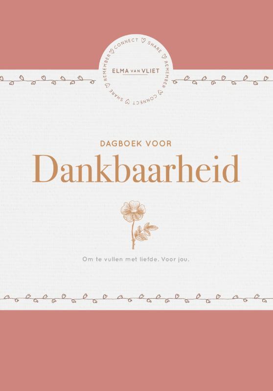 Omslag van boek: Dagboek voor dankbaarheid