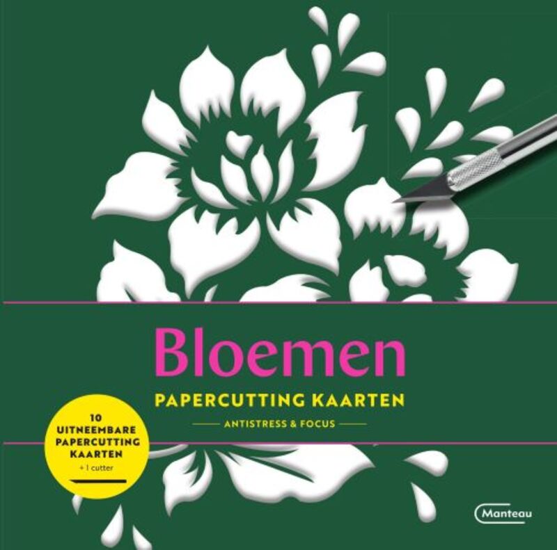 Omslag van boek: Papercutting kaarten bloemen 