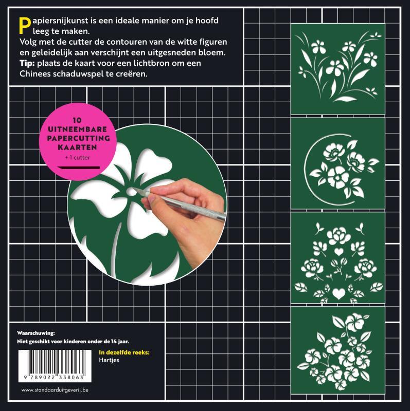 Papercutting kaarten bloemen  2