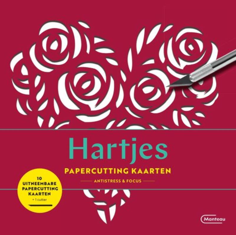 Omslag van boek: Papercutting kaarten hartjes