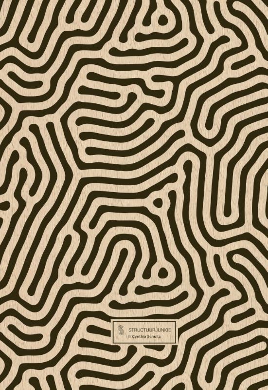 Structuurjunkie Planner (A4) - wood 2