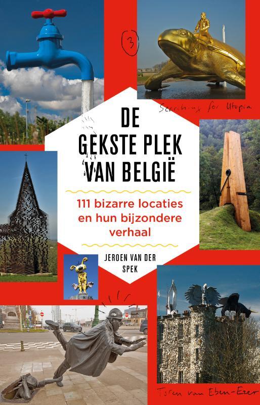 Omslag van boek: De gekste plek van België