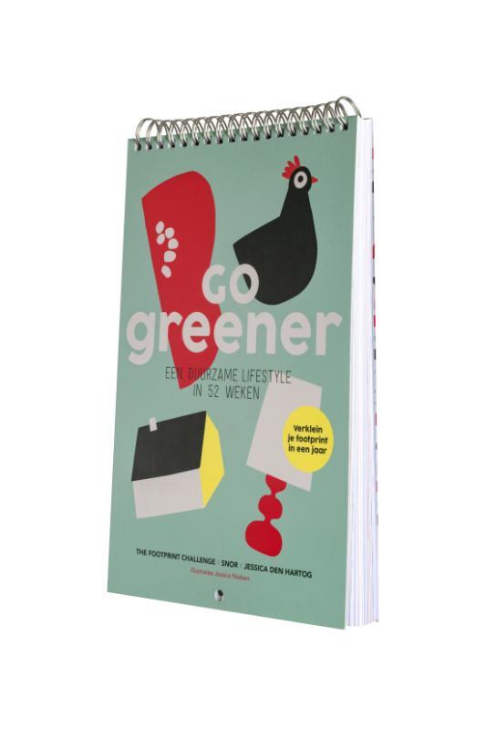 Omslag van boek: Go greener