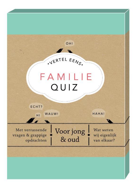 Omslag van boek: Familie Quiz