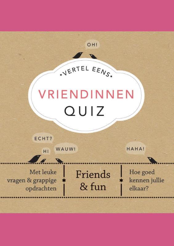 Omslag van boek: Vriendinnen Quiz