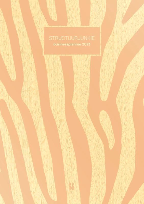 Omslag van boek: Structuurjunkie Businessplanner 2023